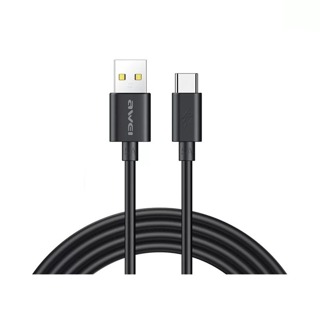 Cablu de încărcare și date - Tip -C - CL -10T - Încărcare rapidă - 5A - AWEI - 887974