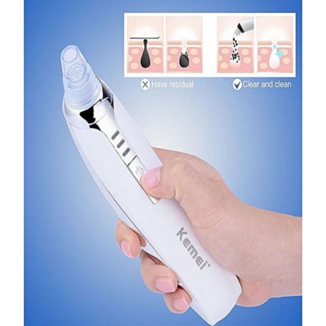 Demachiant facial profund - KM-1868 - Kemei