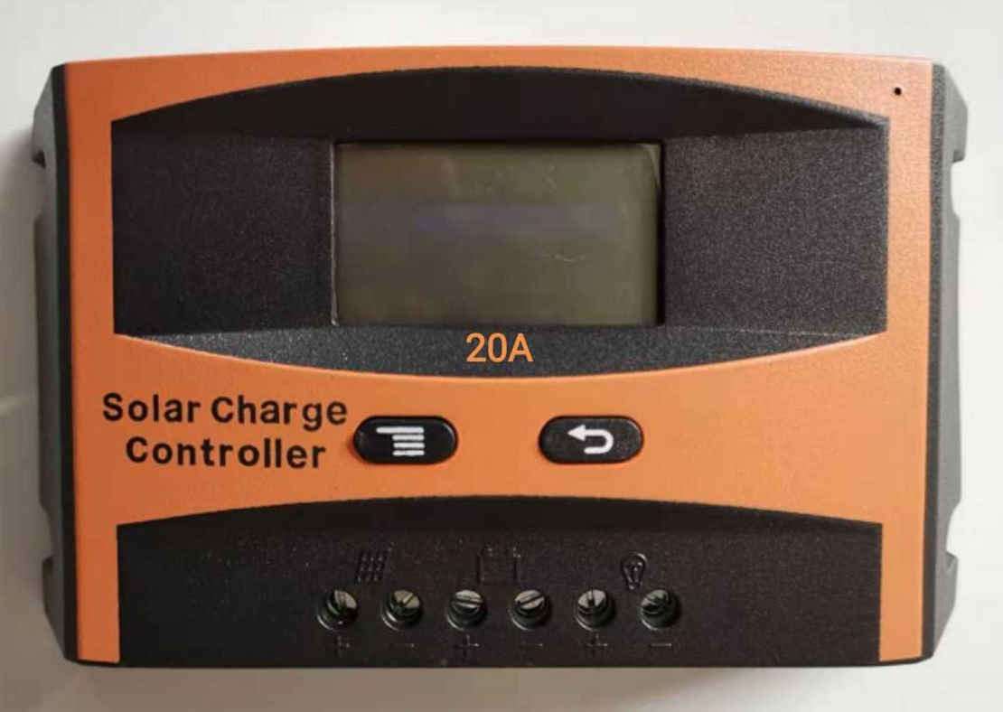 Regulator de încărcare PWM - Regulator de încărcare solar - 20A - 12/24V - 000303