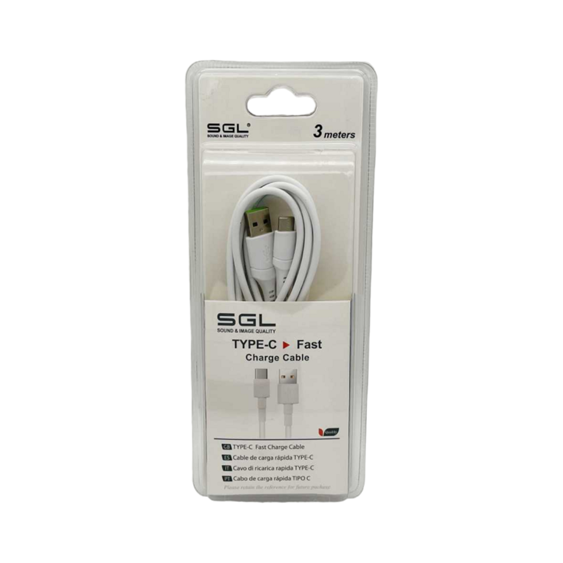 Cablu de incarcare si date - Tip C - Incarcare rapida - D1 - 3m - 096361