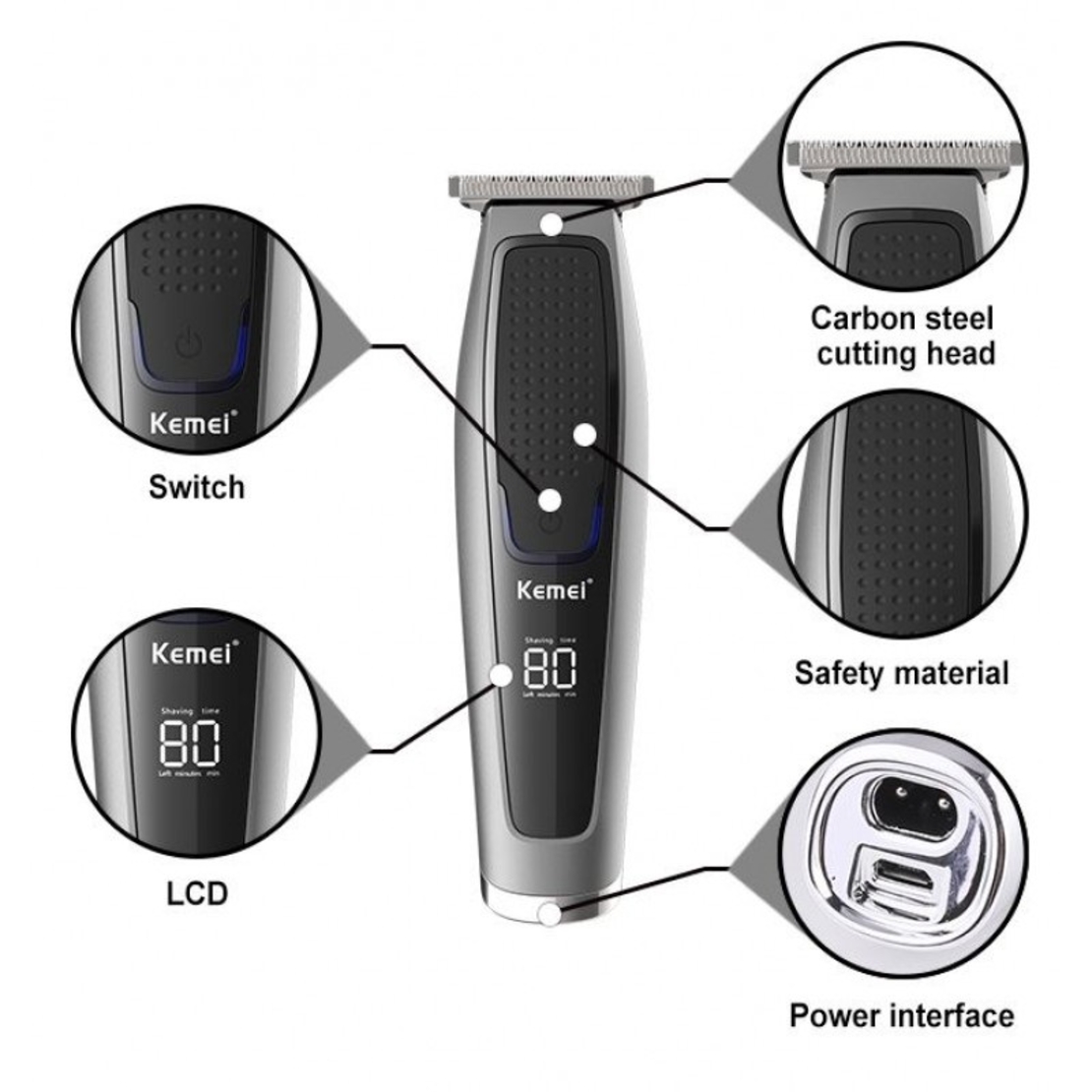 Clipper - KM-306S - Kemei