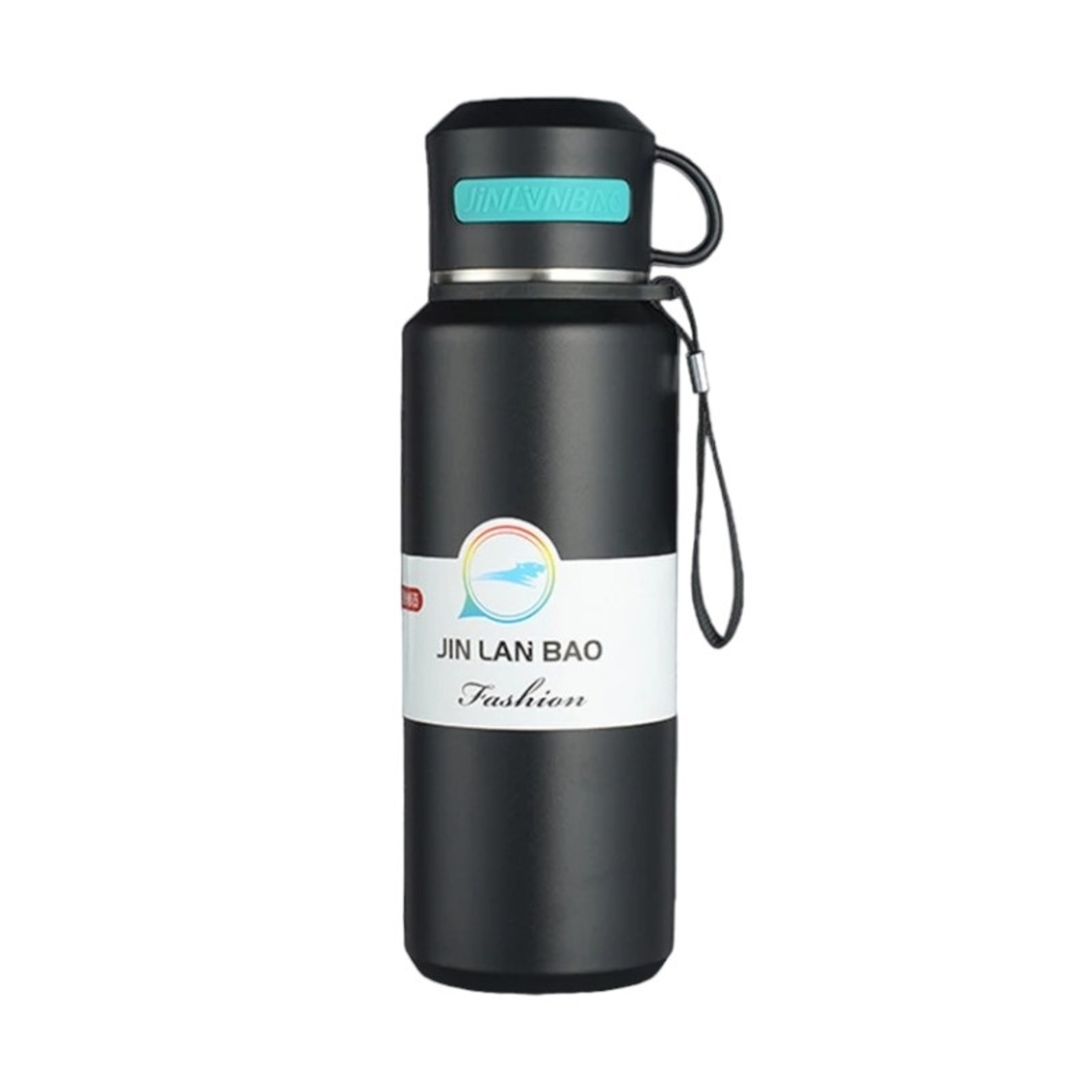 Termos portabil cu cană - 800 ml - CF8279 - 882799 - Negru