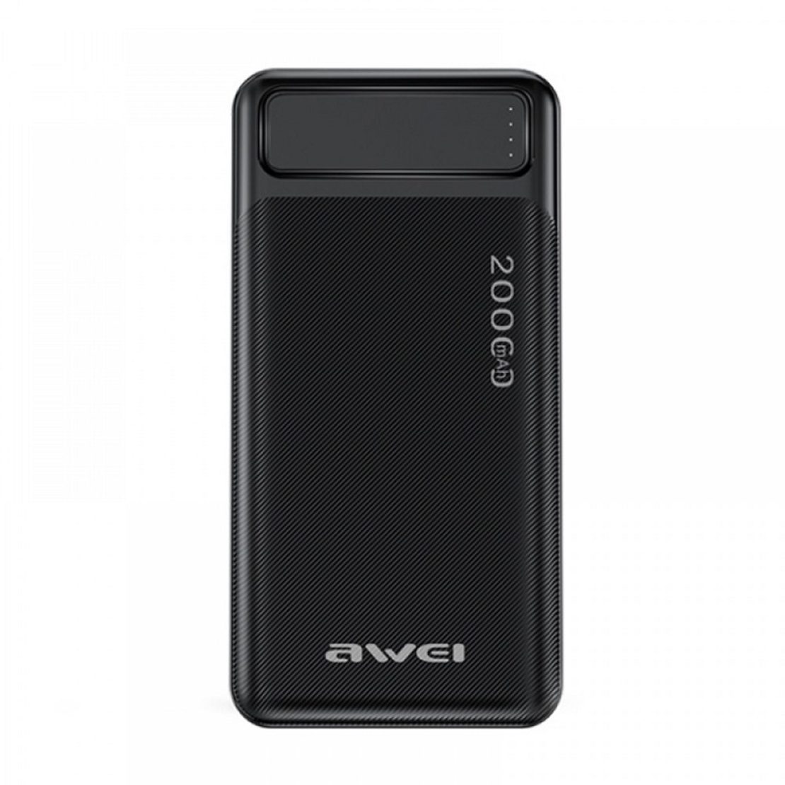 Baterie externă - 20.000mah - P6K - AWEI - 888537 - Negru
