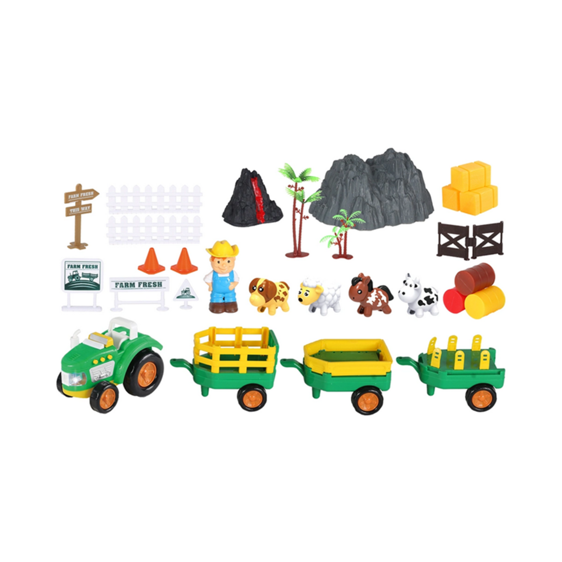 Set cu accesorii - Ferma copiilor - 500-754 - 305246