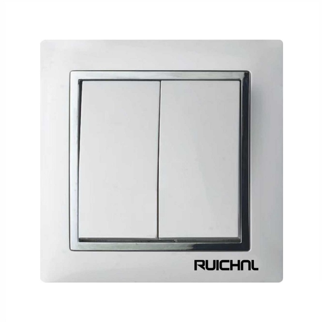 Întrerupător de lumină pentru montaj încastrat pe perete - dublu - RC3632 - 363204