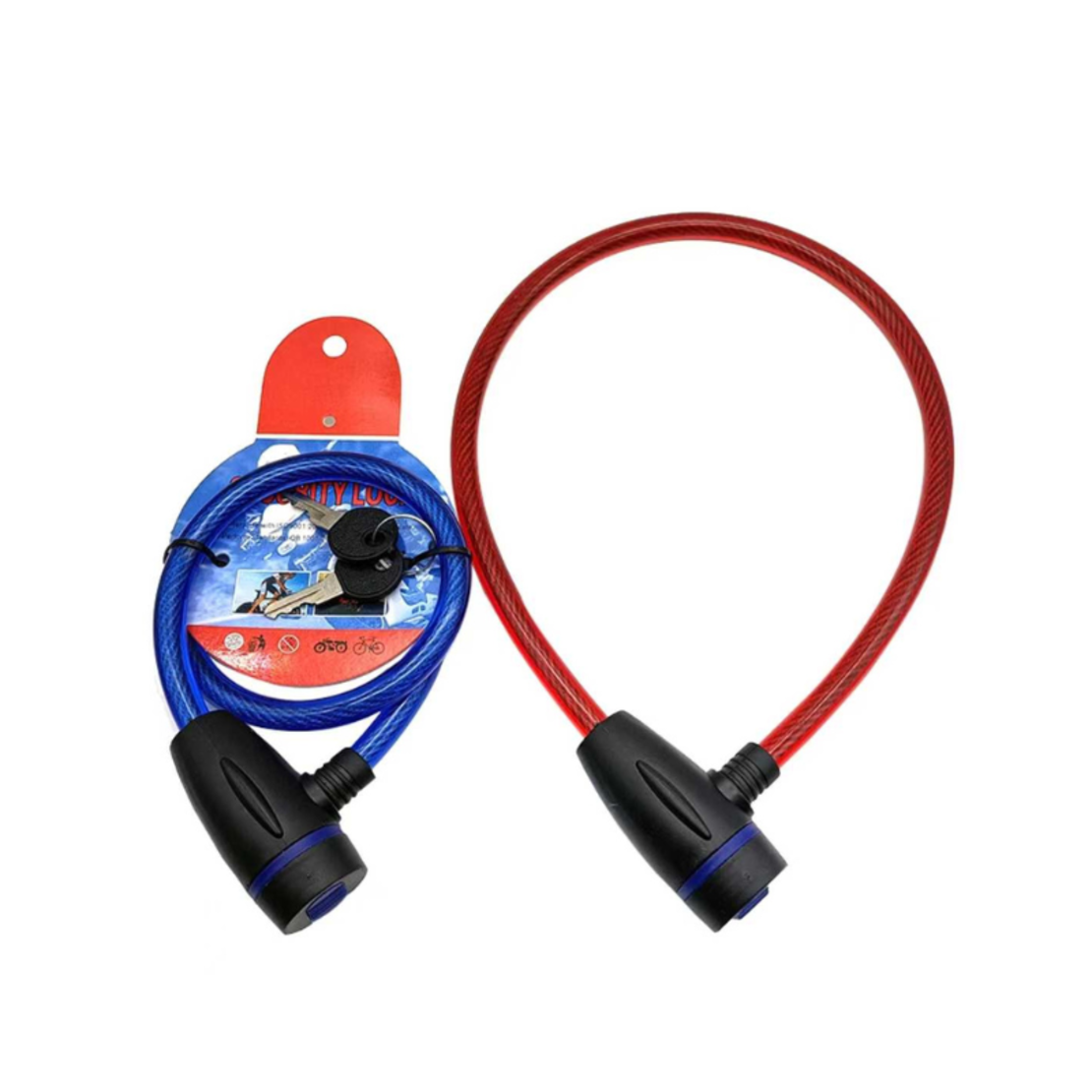 Lanț de blocare biciclete - 10*80 - 587117