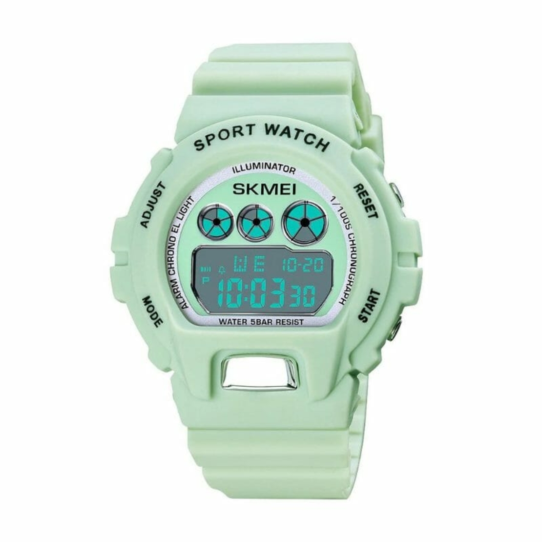 Ceas de mână digital - Skmei - 1775 - 017752 - Verde deschis