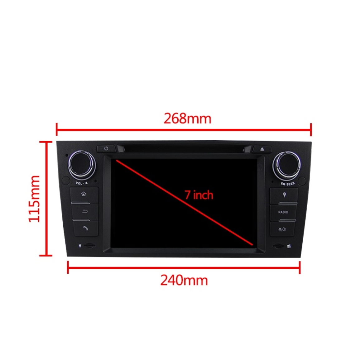 Sistem audio auto 2DIN - BMW E90 - Android - 111904