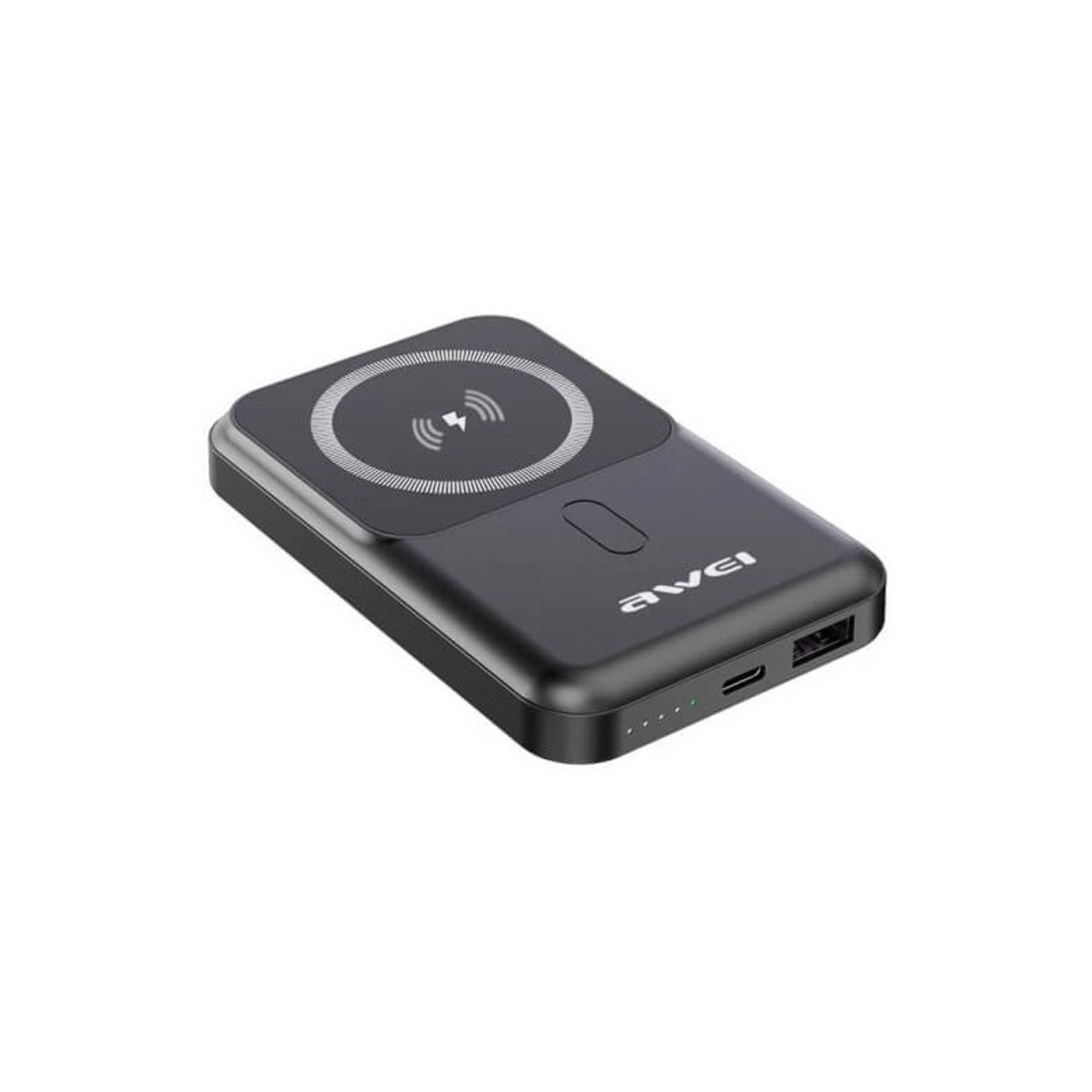 Baterie externa cu cablu si incarcare magnetica - P139K - 10.000mah - 22.5W - AWEI - 002400 - Negru
