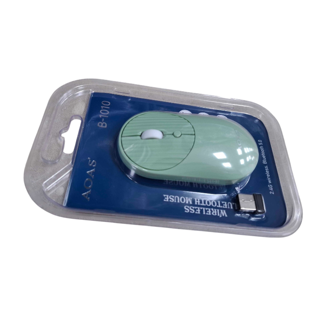 Mouse fără fir - B1010 - AOAS - 654863 - Verde