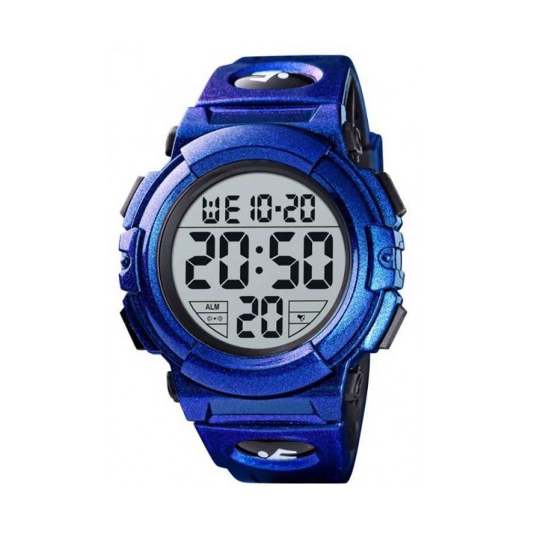 Ceas digital de mână - Skmei - 1258 - Mov/Albastru