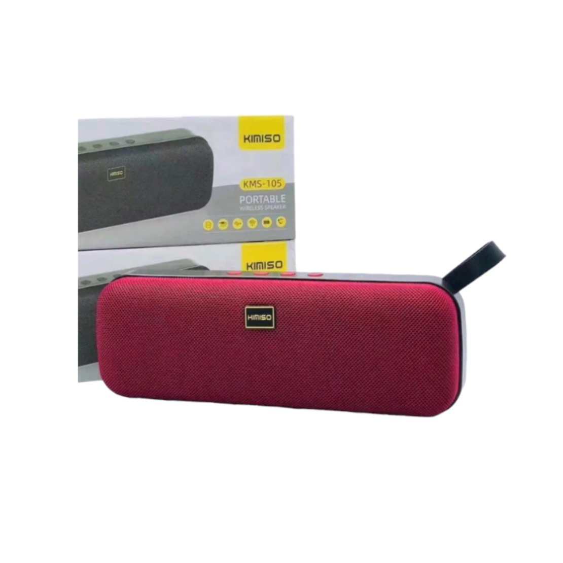 Difuzor Bluetooth fără fir - KMS-105 - 886373 - Roșu