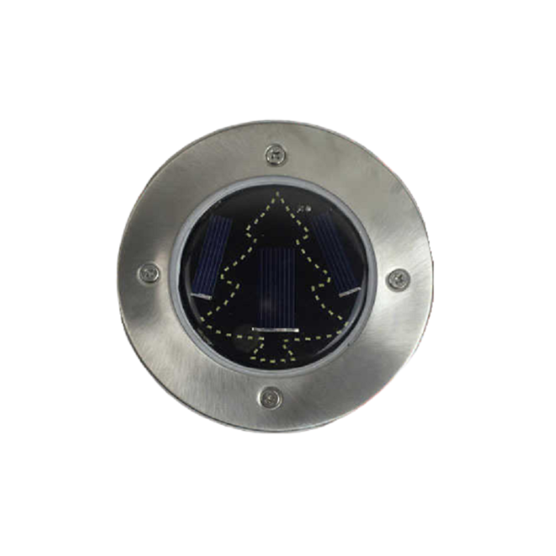Lampa solara de gradina cu LED - Cu cui - 4buc - Verde - 431091