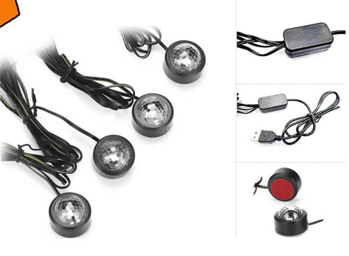 Iluminare interioară LED pentru mașină - 1109403A - 110300
