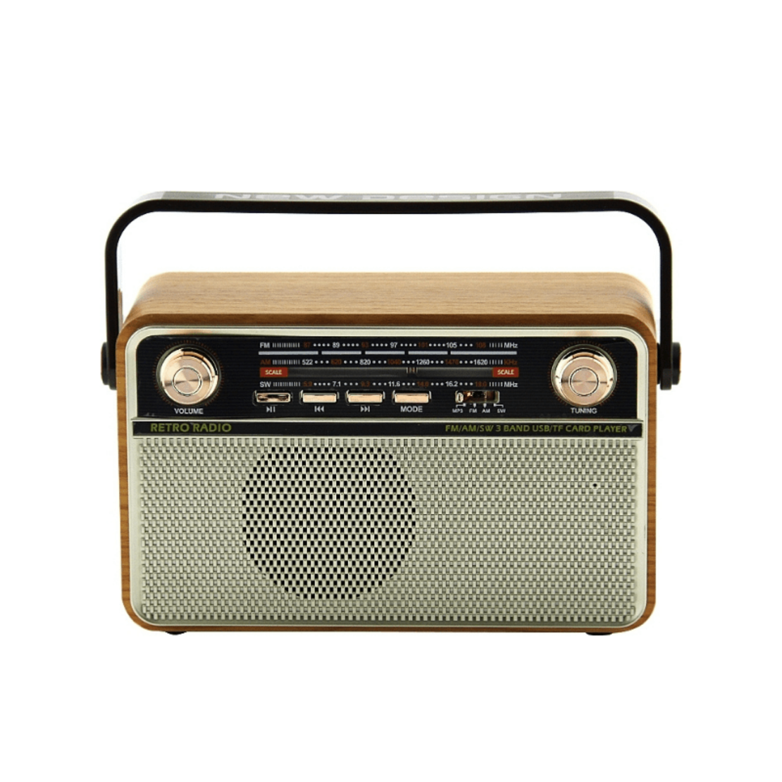 Radio vintage fără fir - MD505-BT - 865054