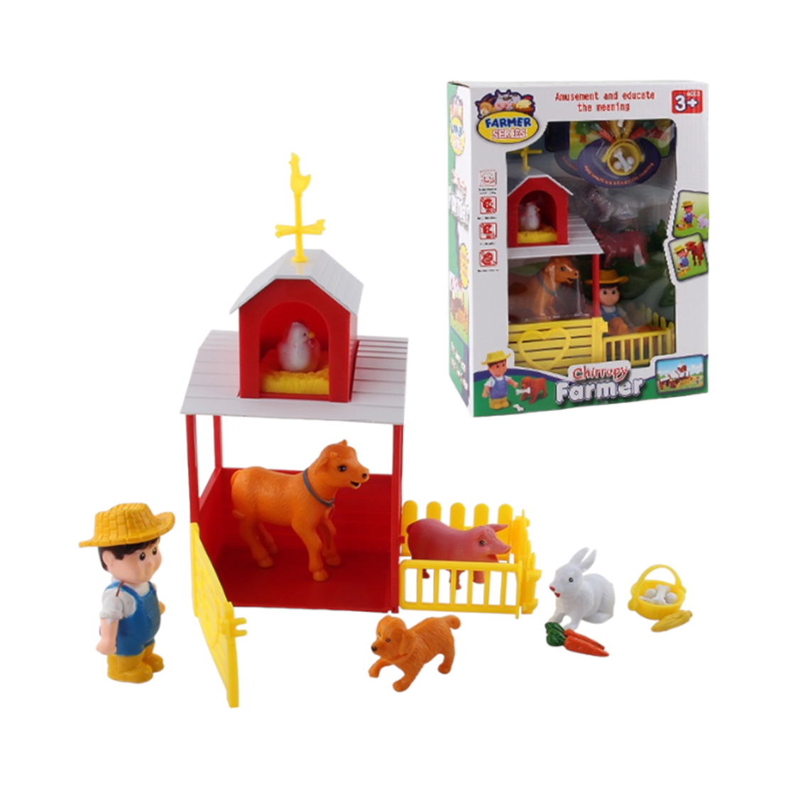 Set - Ferma cu animale - 500-908 - 305249
