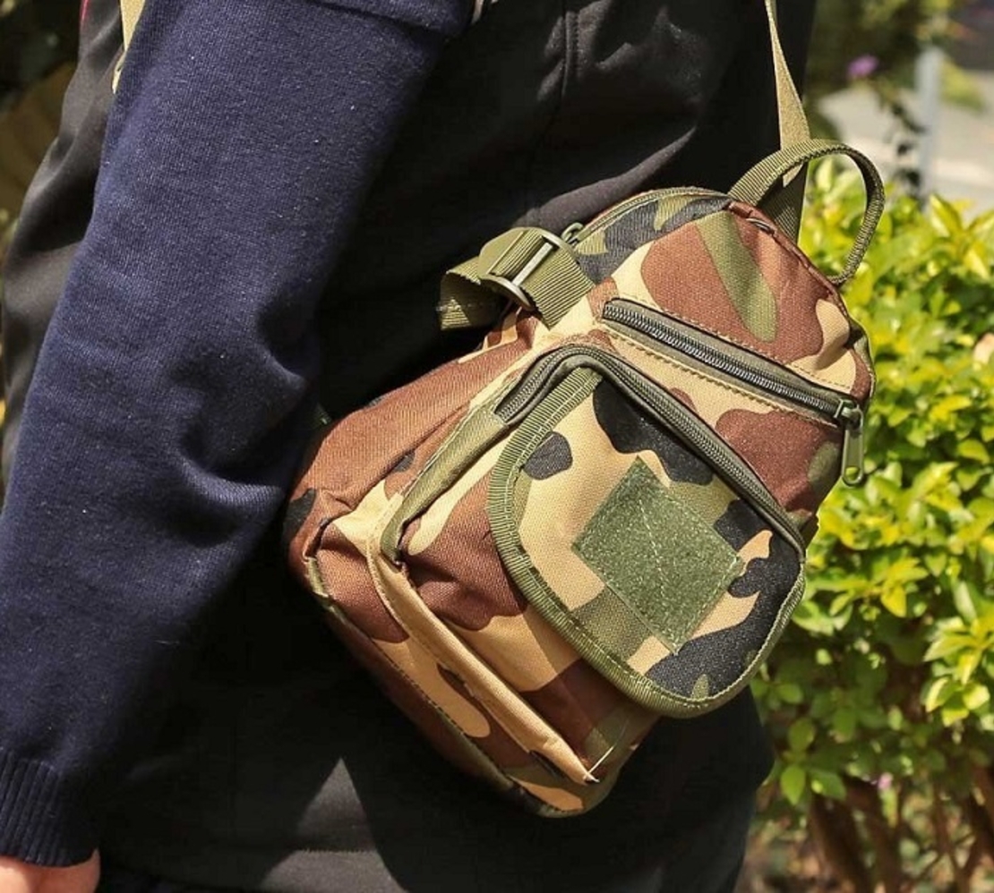 Rucsac - Geanta - O Curea - BL061 - 270515 - Verde Armata