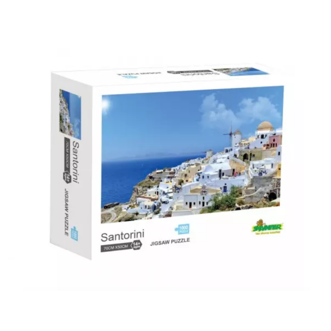Puzzle de 1000 de piese - Santorini - 88337F - 310457