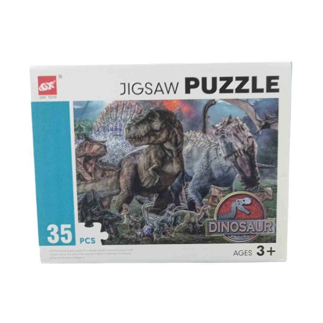 Puzzle pentru copii de 35 de piese - Dinozauri - GXF035-1235 - 310434