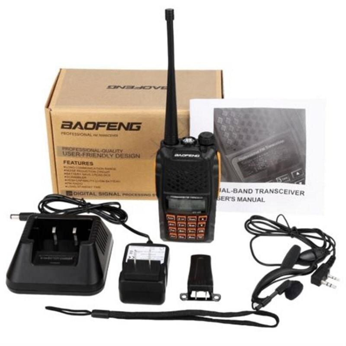 Transmițător portabil - UHF/VHF - 7W - UV-6R - Baofeng - 563006