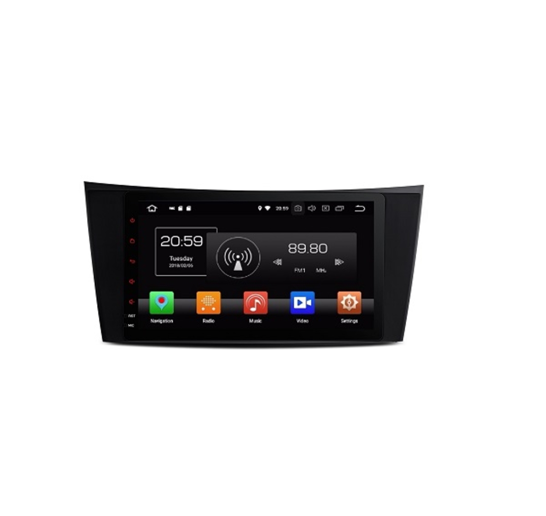 Sistem audio auto 2DIN - Mercedes - Clasa E - Android - 02'-08' - JA-8370