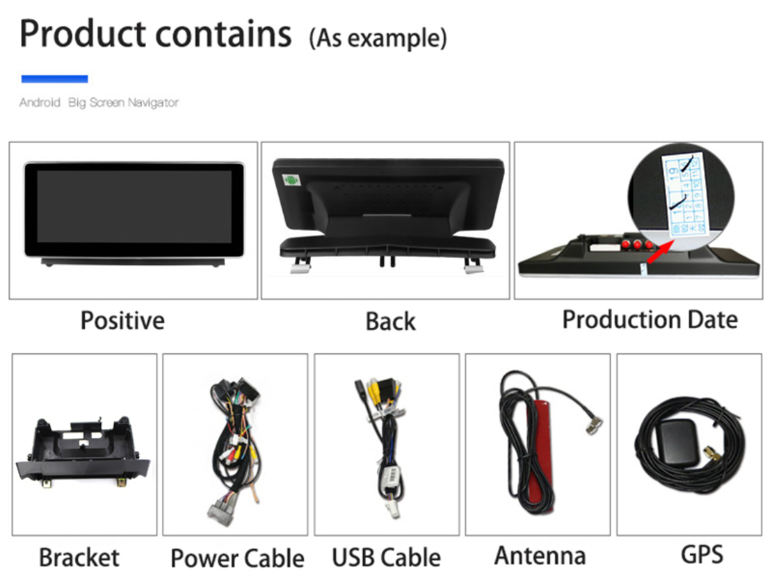Sistem audio auto 2DIN - Mercedes - Clasa C - Android - 1GB/16GB - JA-1059