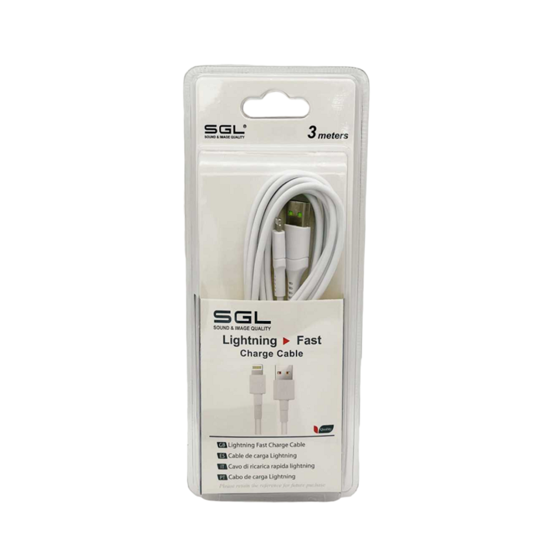 Cablu de incarcare si date - Lightning - D5 - 3m - 099309