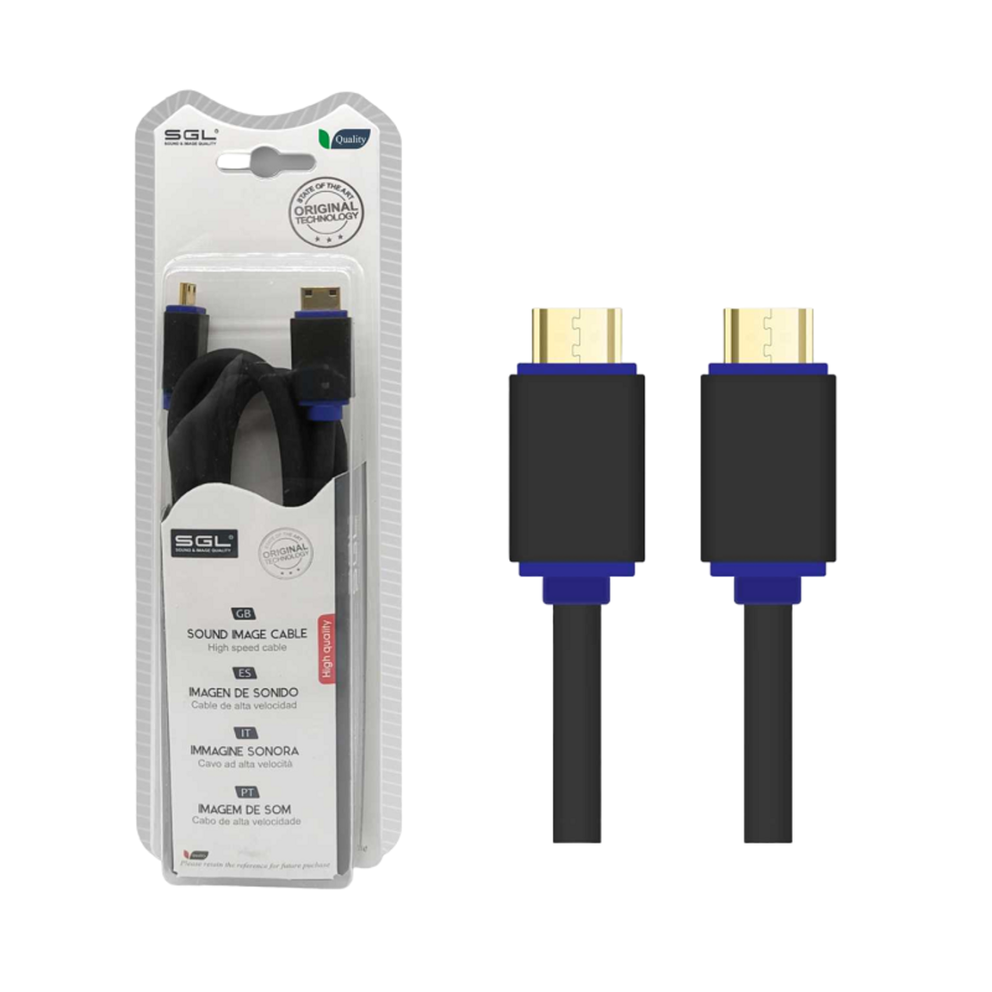 Cablu Mini HDMI mascul - A1592BB - 1.5m - 095561