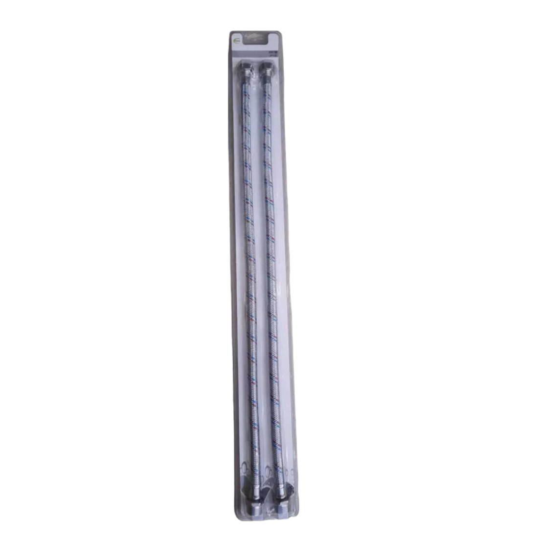 Set furtunuri spiralate pentru baterii sanitare - 60cm - tata/fema - 2 buc - 23106