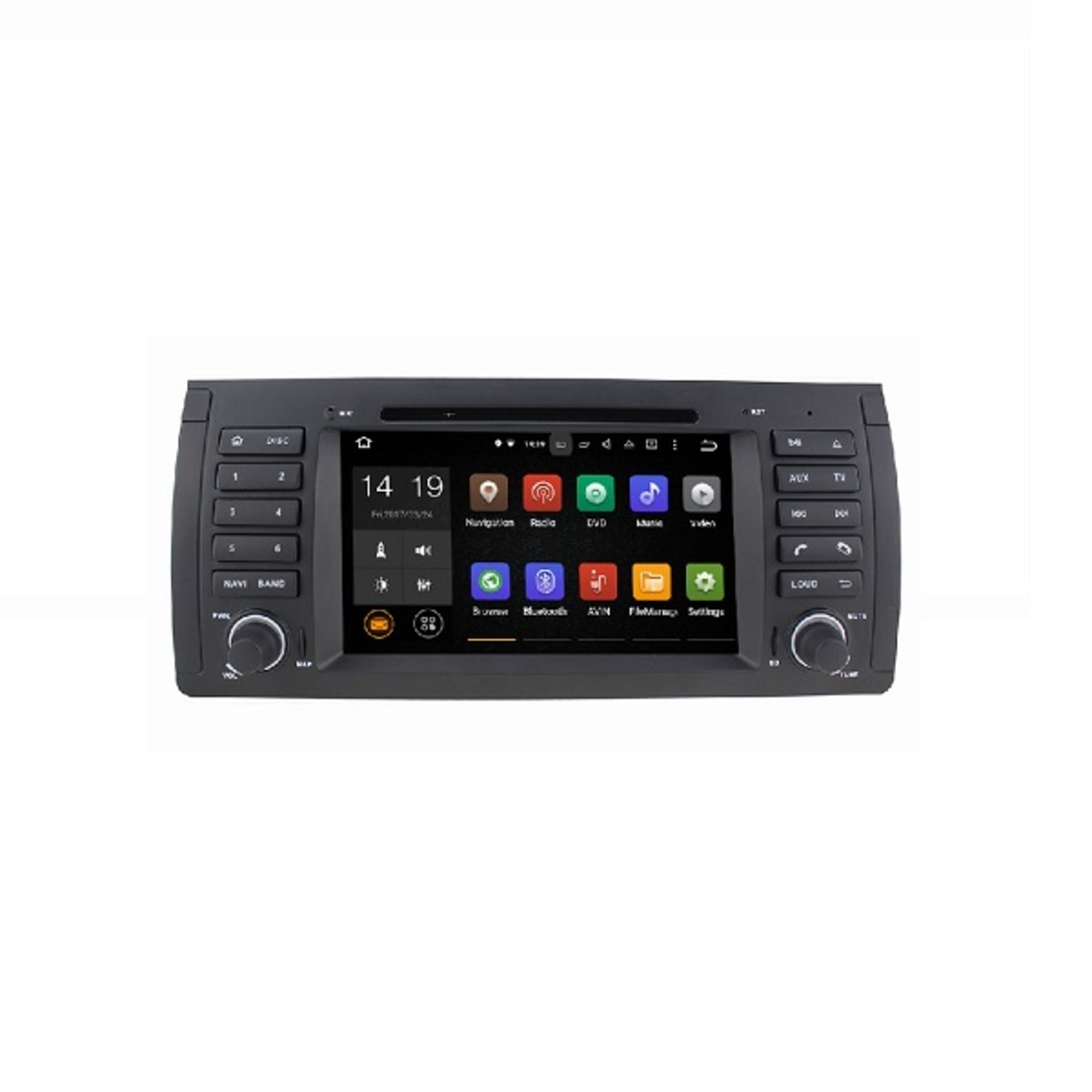 Sistem audio auto 2DIN - BMW E39 - Android - JA-7235