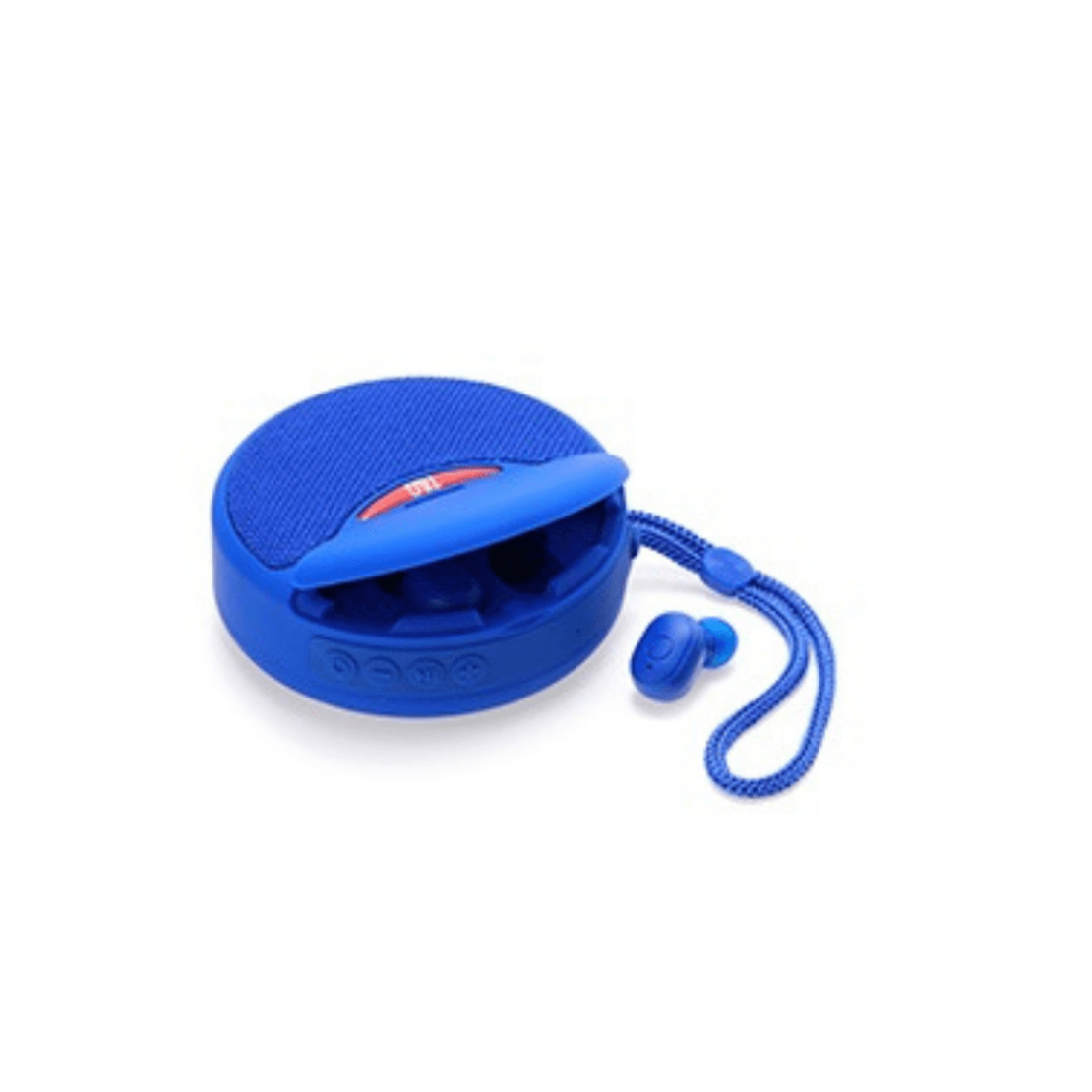 Difuzor Bluetooth wireless cu căști - TG-808 - 883808 - Albastru