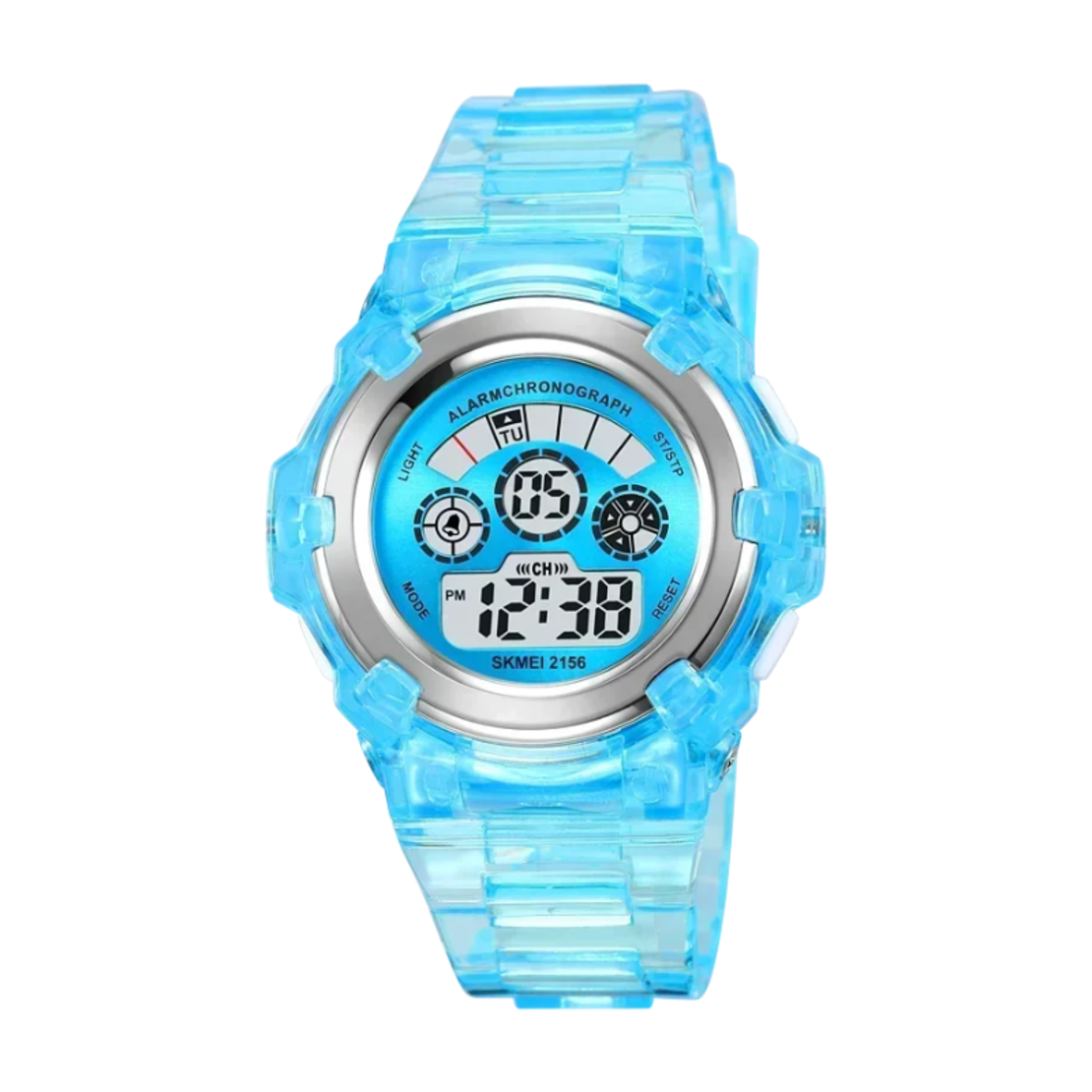 Ceas digital de mână - Skmei - 2156 - Albastru