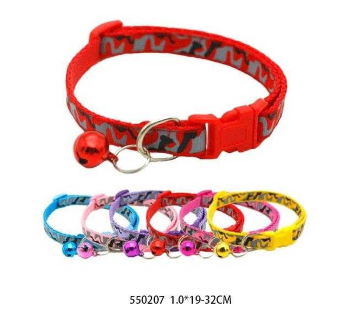 Guler pentru animale de companie cu clopot - 1-19/32cm - 12buc - 550207