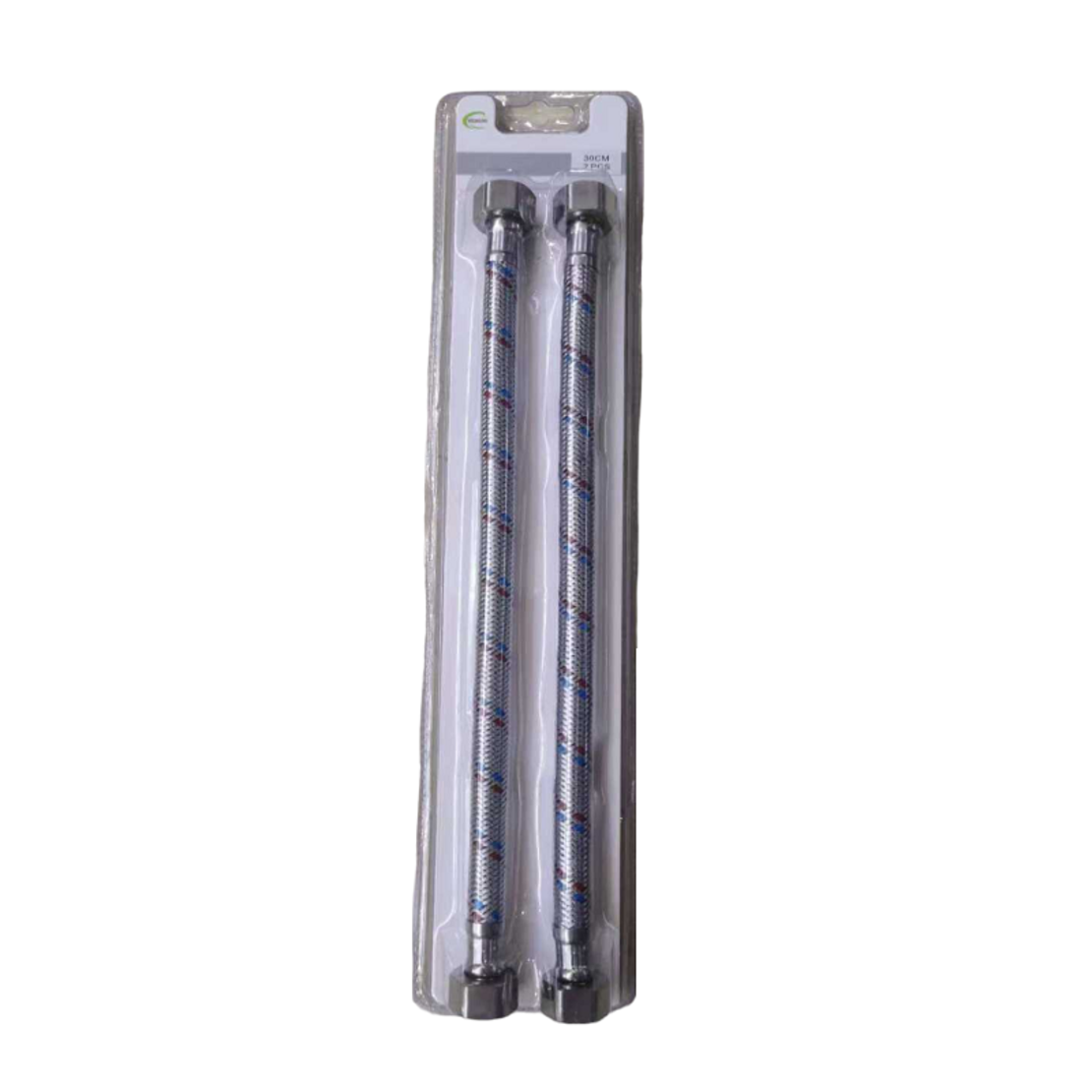 Set furtunuri spiralate pentru baterii sanitare - F-F - 30cm - 1/2x1/2 - 2buc - 23101