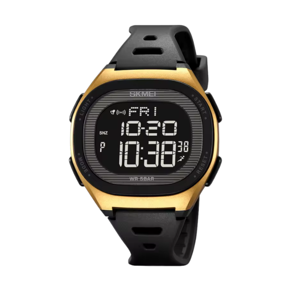 Ceas digital de mână - Skmei - 2189 - Negru/Auriu