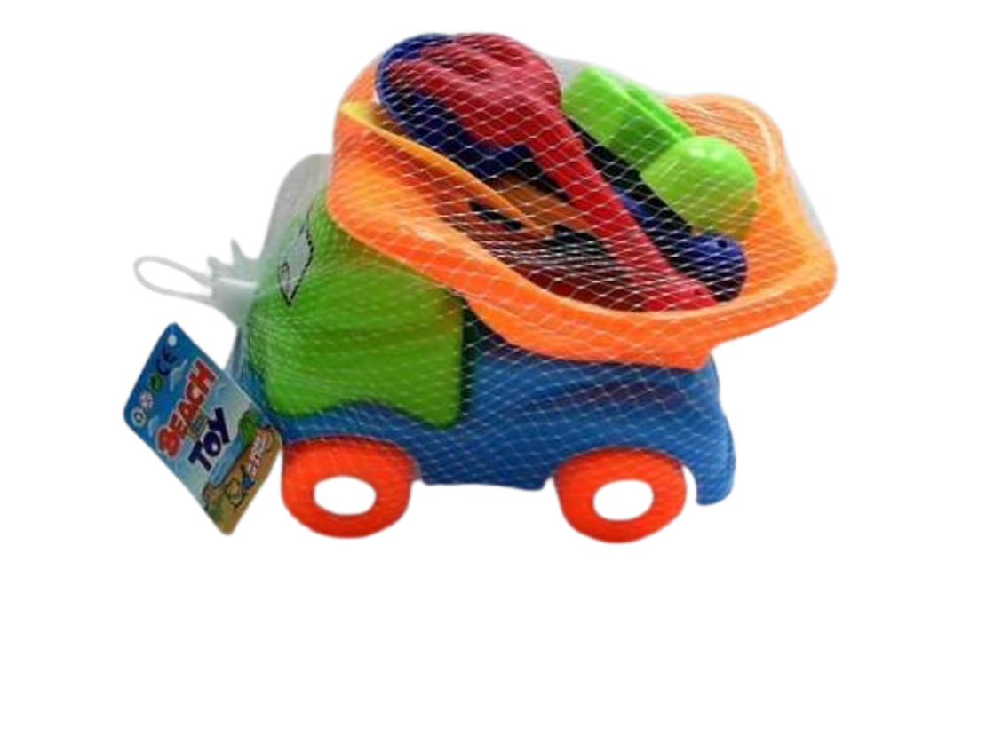 Cutie de nisip pentru copii cu camion - 208A - 145695