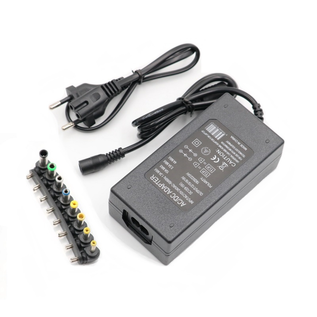 Încărcător universal pentru laptop cu 8 vârfuri diferite - 100W - 884997