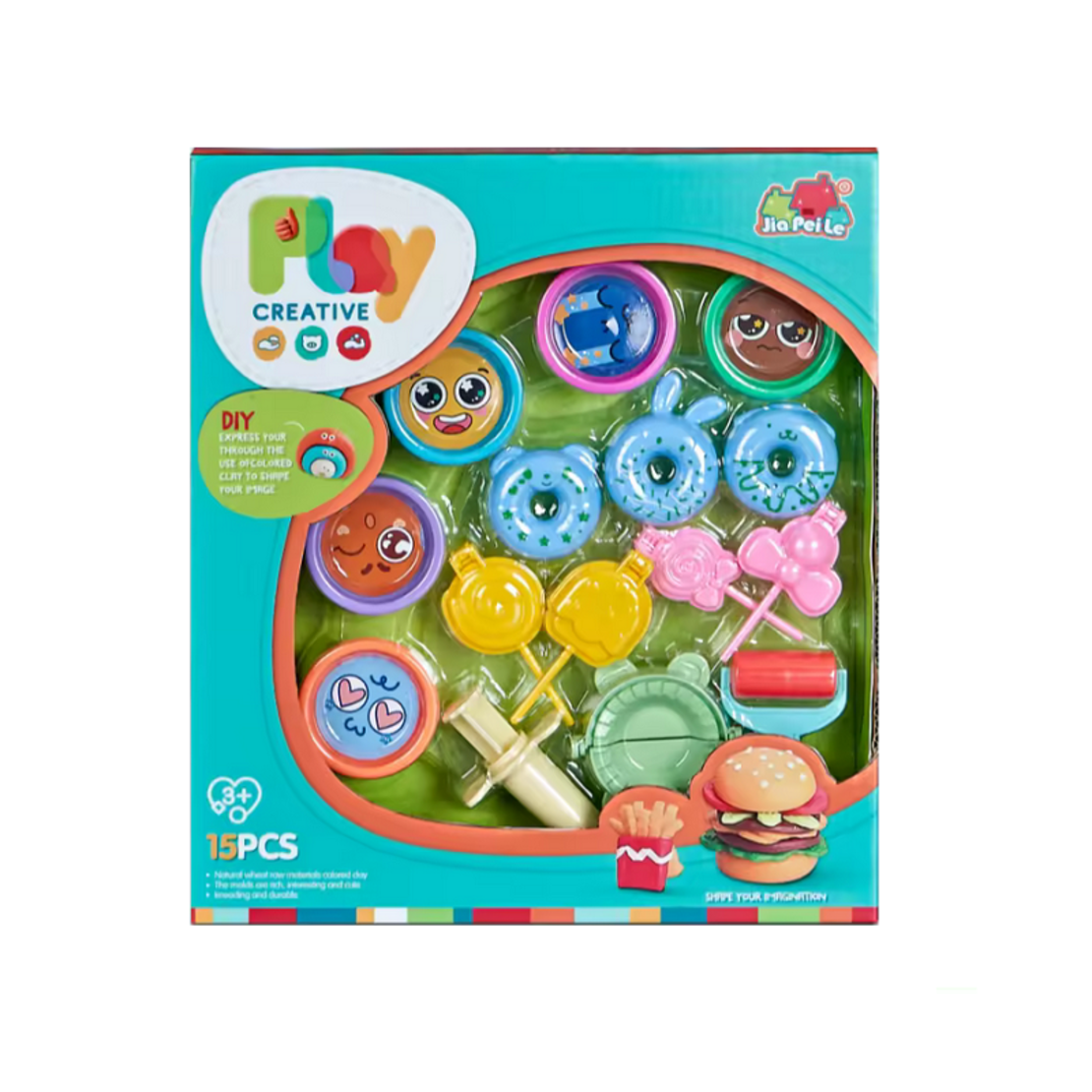 Set creativ cu plastilina si accesorii - 5838-127 - 310411