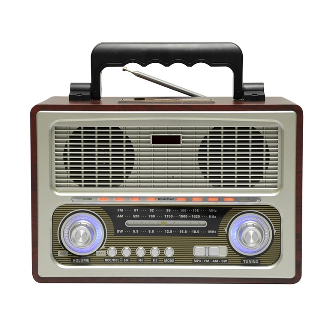 Radio vintage fără fir - M1800BT - 654380