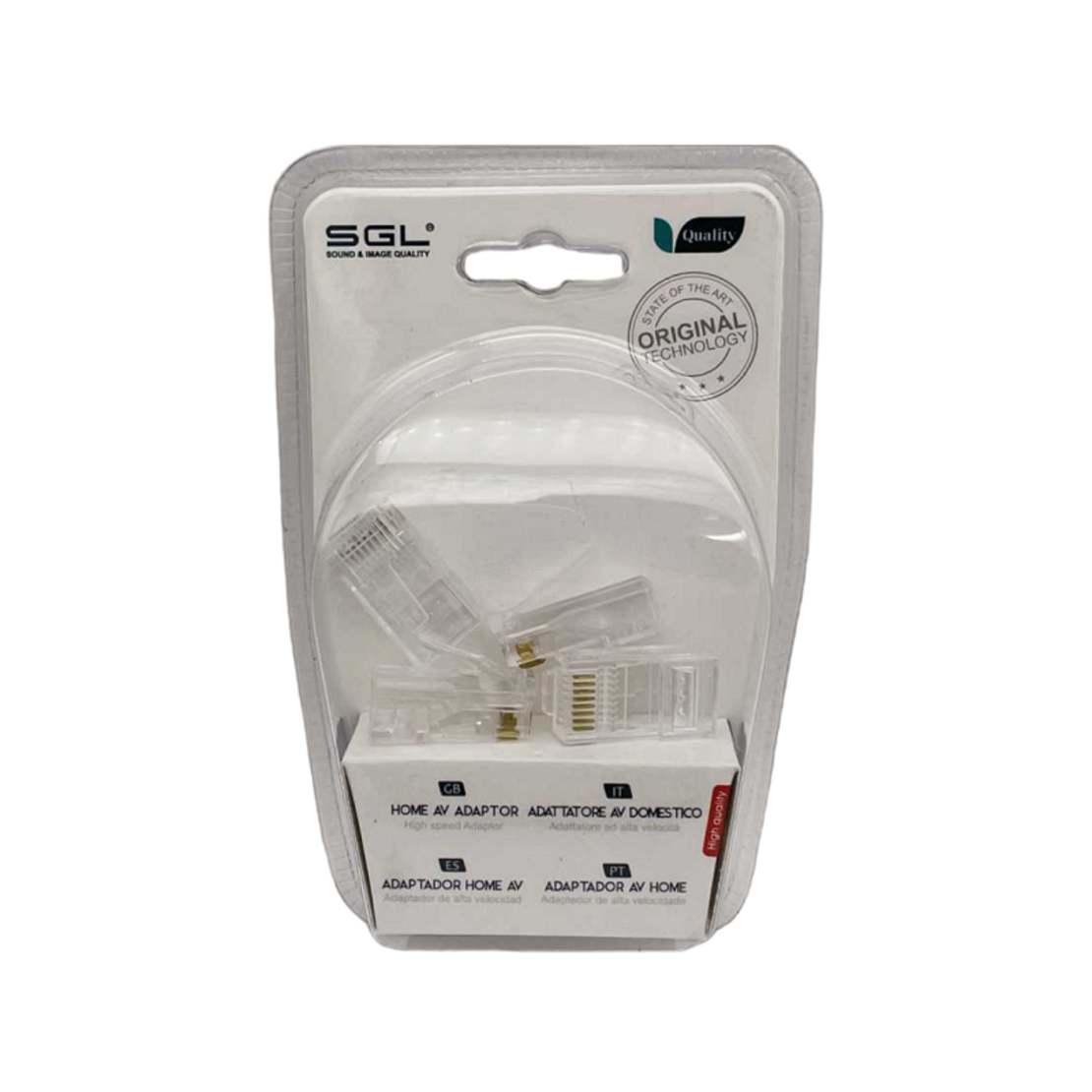 Capace pentru cabluri de retea - RJ45 - 8p8c -4 - 4 buc. - 098623