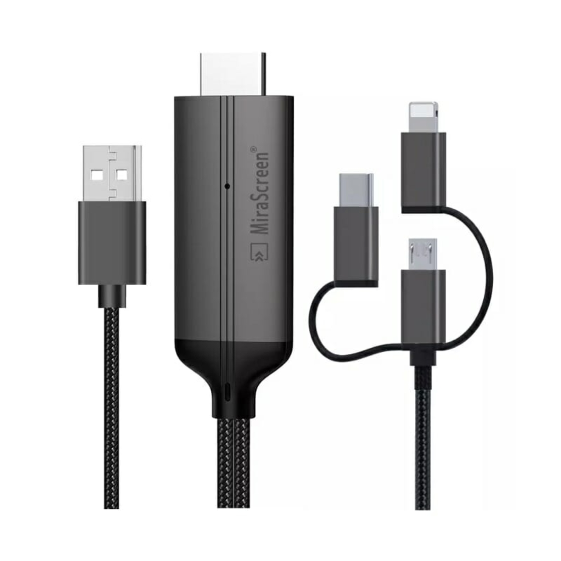 Cablu USB la HDTV - 3 în 1 - LD36 - Mirascreen - 884508