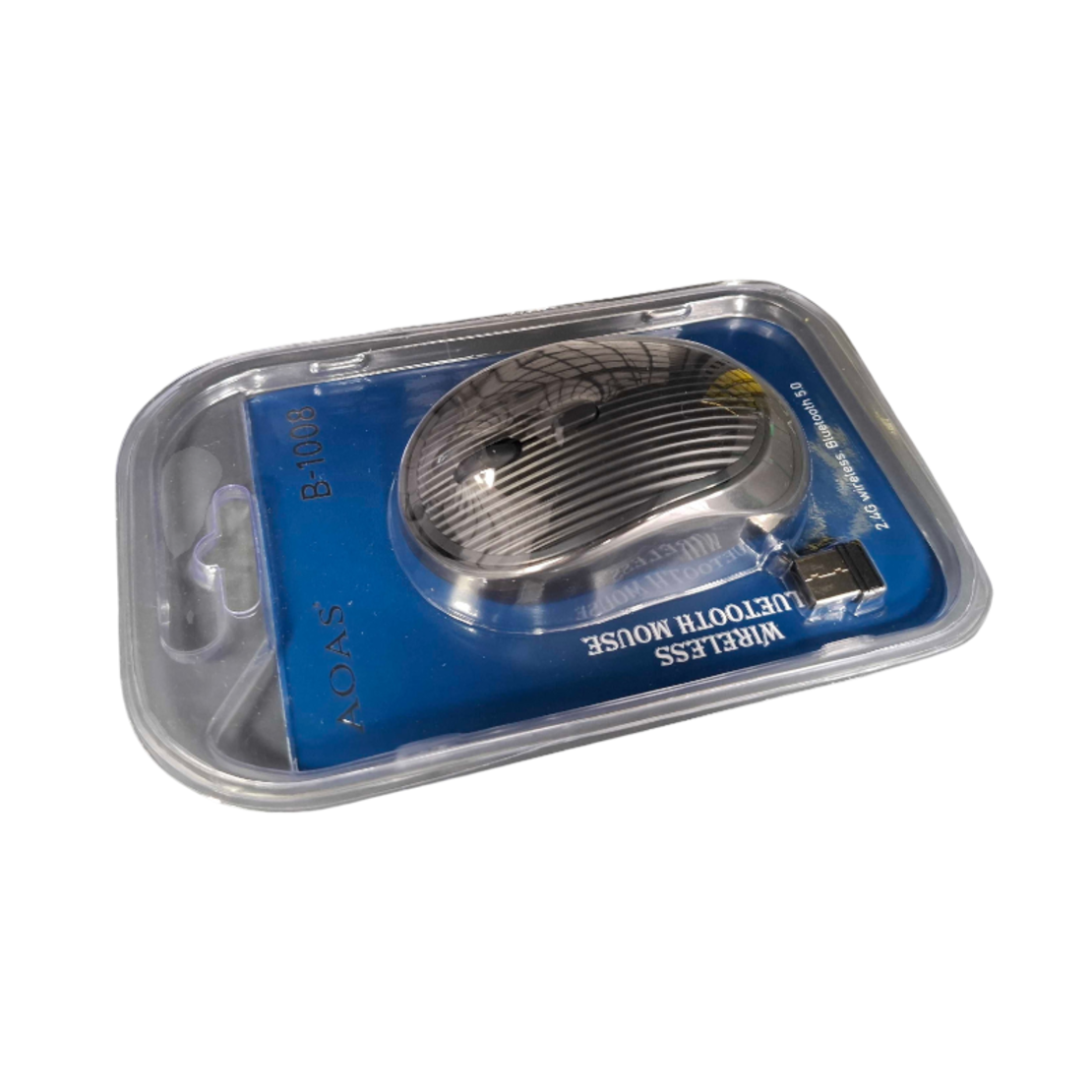 Mouse fără fir - 1008 - AOAS - 654849 - Negru