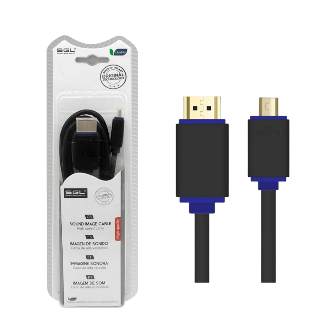 Cablu HDMI la Micro HDMI - A1592S - 1,5 m - 095547