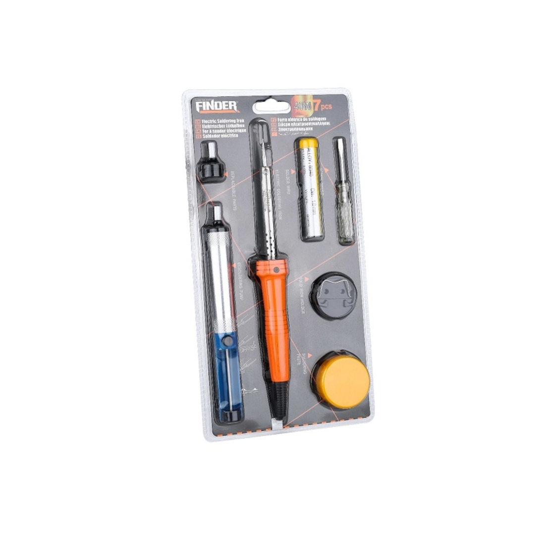 Fier de lipit electric - Set - 40W - Finder - 194866