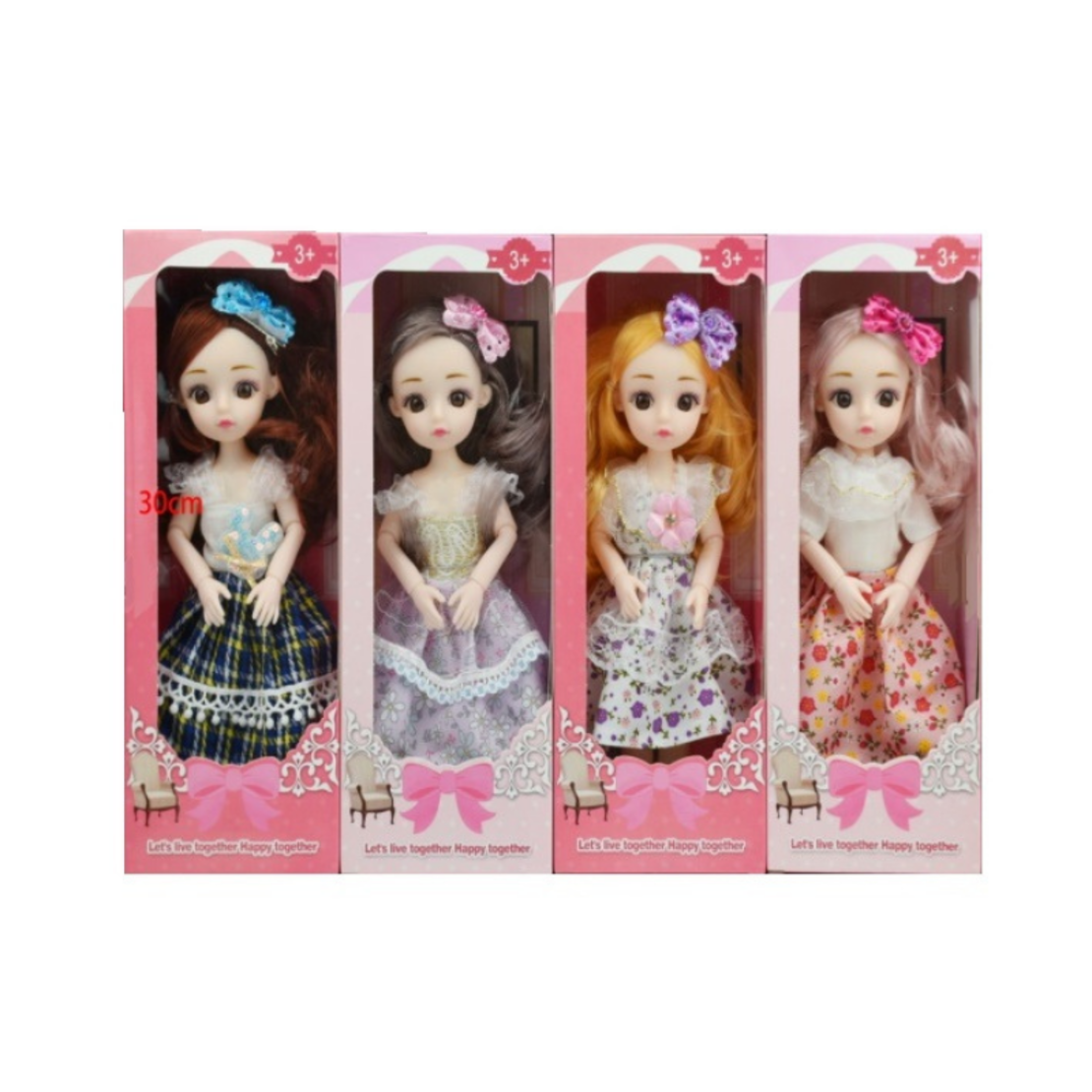 Set 4 păpuși vintage - TT41B - 761803
