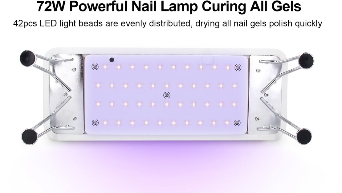 Lampă de unghii inovatoare cu suport - VKN-SUNH5 - 582419 - Negru