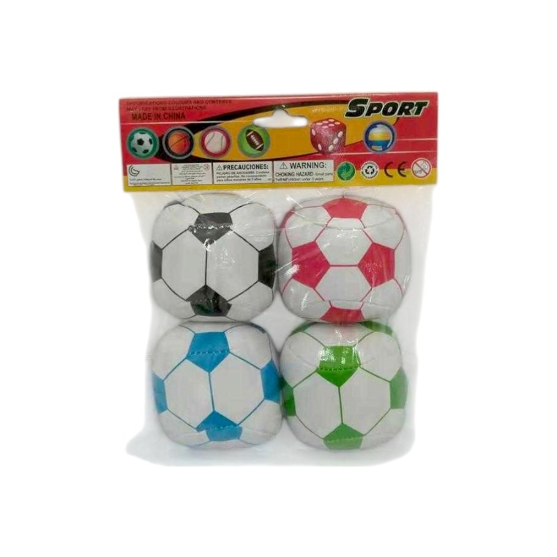 Set mingi moi de fotbal pentru joaca - 0648-52 - 222067