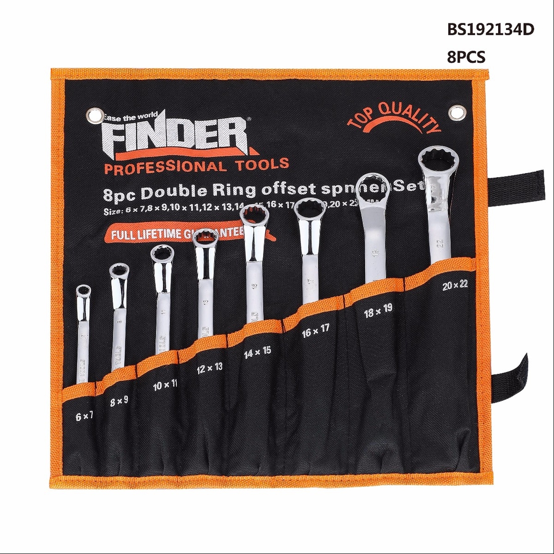 Set chei pentru țevi - 8 buc - Finder - 192134