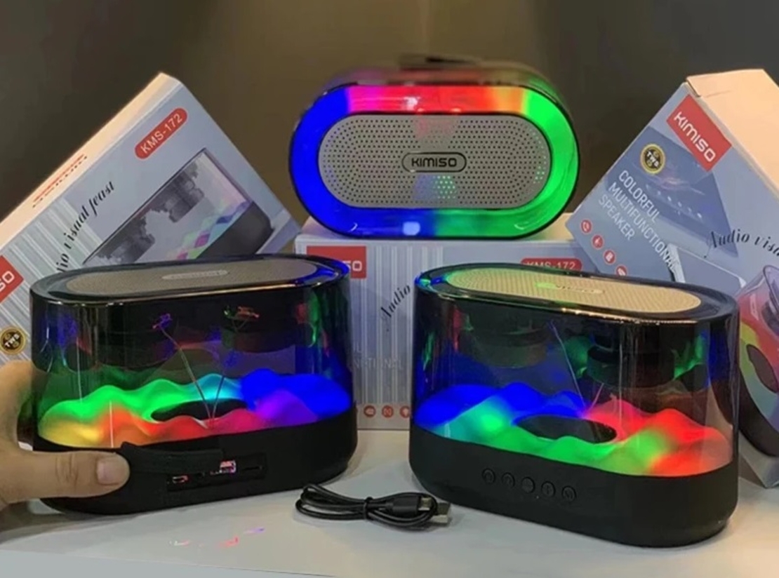Difuzor Bluetooth wireless - KMS-172 - LED RGB - 885512