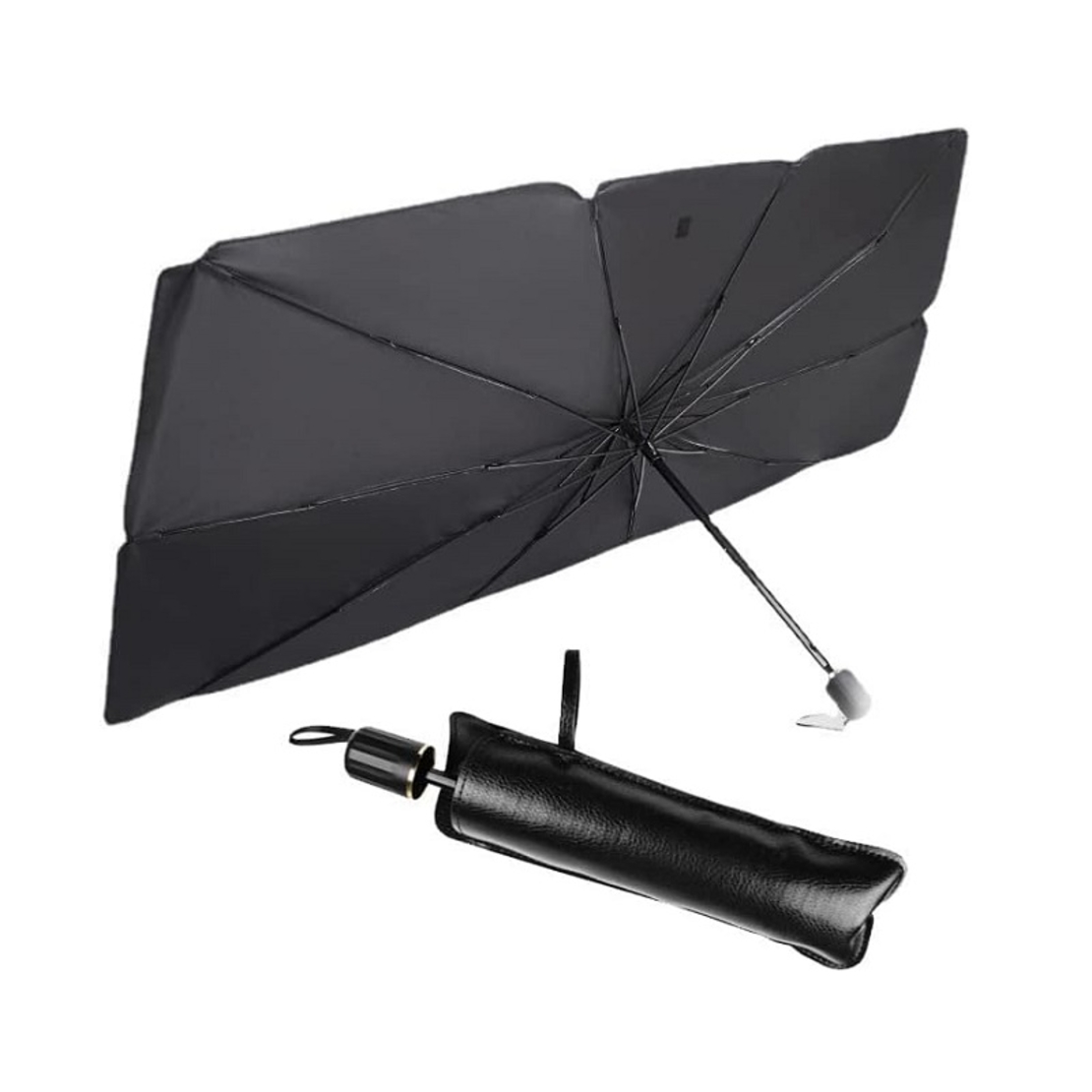 Parasolar pliabil de protectie solara pentru parbriz auto - 010429